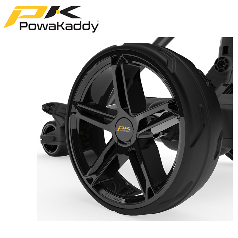 Powakaddy-FW-2024-Gun-Metal-Rear-Wheel