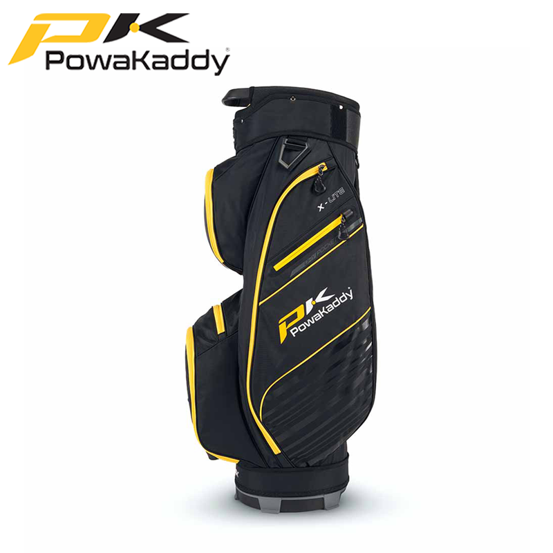 Powakaddy-X-Lite-Bag-Black-Yellow-Side