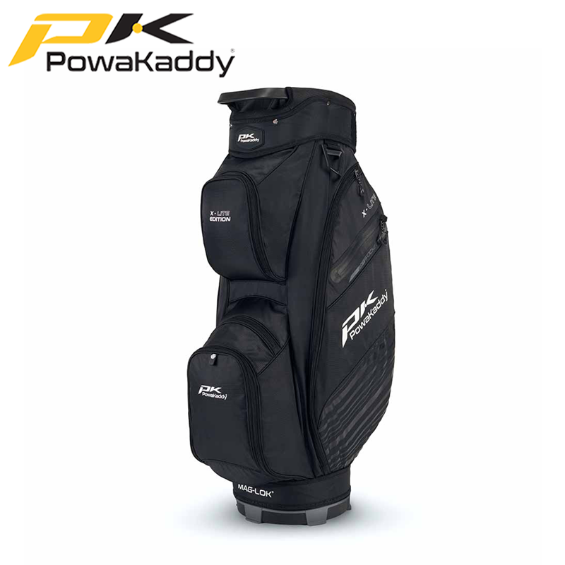 Powakaddy-X-Lite-Bag-Stealth-Black-Angled